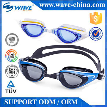 PC Silicone Water Swim Goggles Sports Surfing Goggles, Aqua Custom Swimming Goggles with Diopters