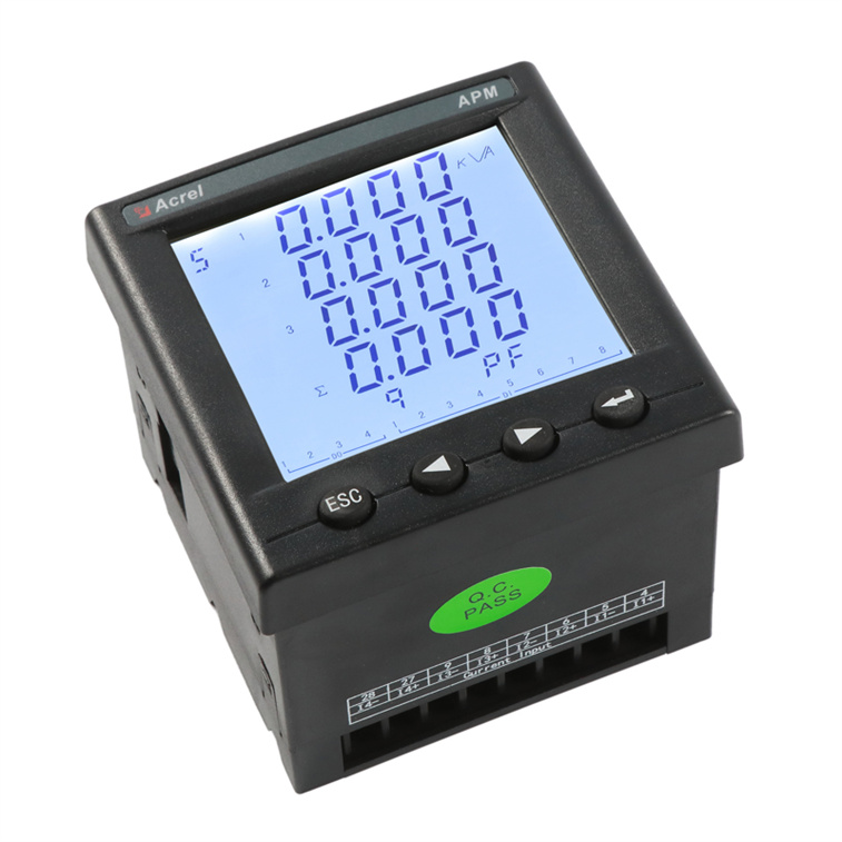 Analizador de potencia LCD de la serie APM Serie Ethernet Watt
