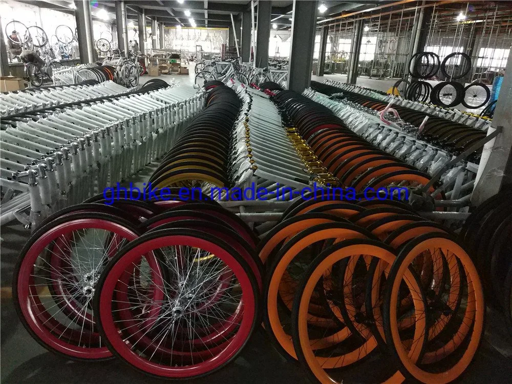 Manufacturer Factory OEM Customize 700c Colorful Bullhorn Bar USA Purecycle Fixed Gear Bike Fixie Bicycle