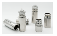 Metal packaging Drug delivery component