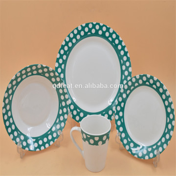 ceramic porcelain dinner set