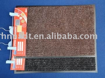 ribbed PVC floor mat