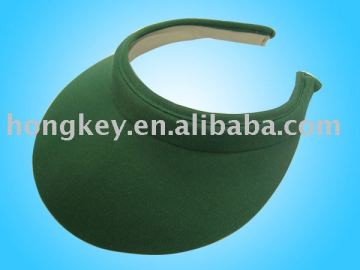 plastic pvc sun visors sports hats