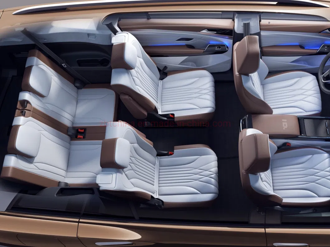 ID6 X Long Range 588km Electric Auto Car 5 Doors 7 Seats Medium 4X2 Rwd EV SUV New Energy Automobile with Runflat Tire