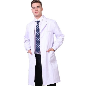 White Anti-Static One-Piece Lab Coat for Men and Women - Sale