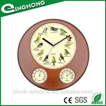 Classical beautiful wall thermometer clock