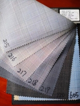 Checkered Pattern Terylene Rayon Blend Fabric