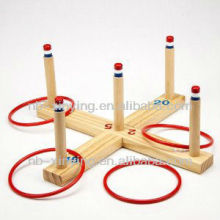 Wooden Ring Toss Game