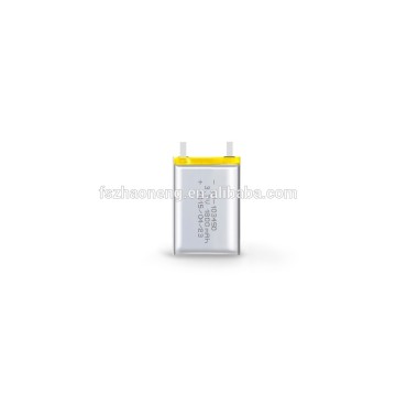 Approved 3.7v 1800mAh li-poly battery ZN103450-1800mAh
