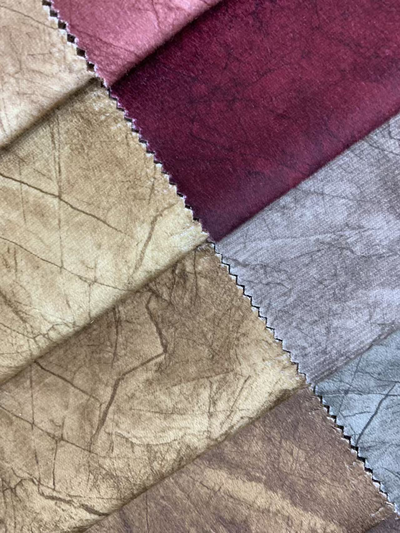Tissu velours pour canapé Velvet Fabric for Sofa