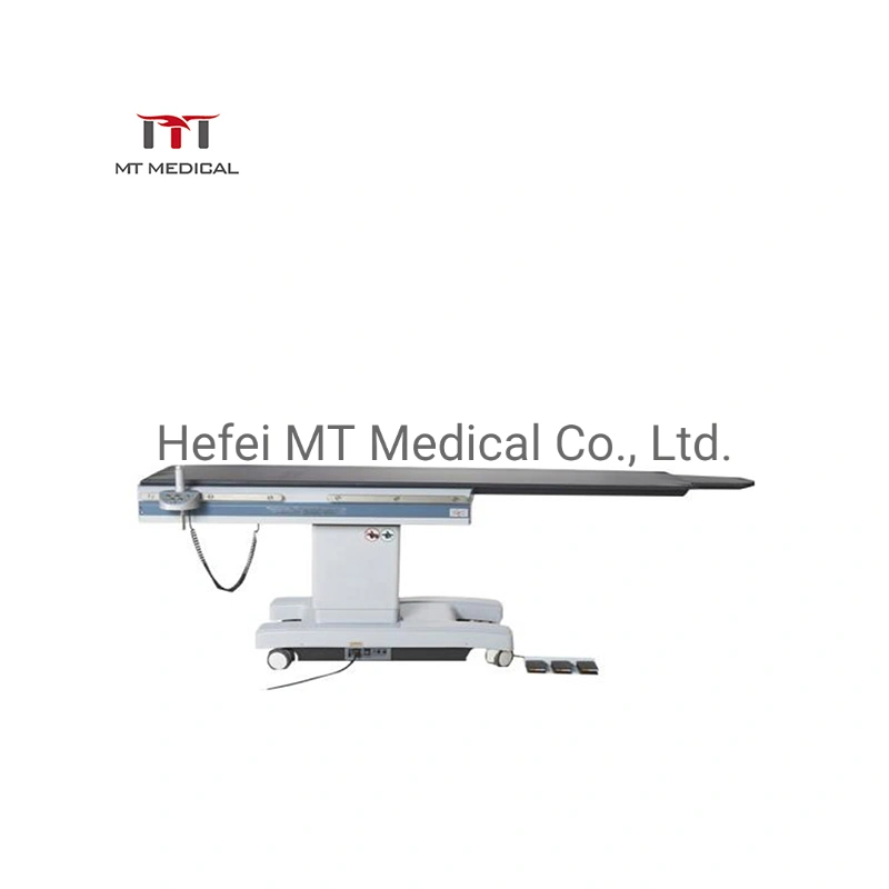 Hospital Equipment Electric Interventional Imaging Cattheterization Operation Table