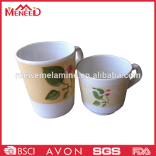 BPA free melamine juice water plastics cups mugs