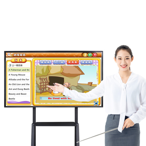 Você pode usar o quadro branco interativo como TV