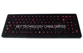 Black Titanium Ultrathin Illuminated USB Keyboard For Indus