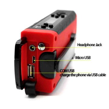 battery operated digital am fm two way headset radios