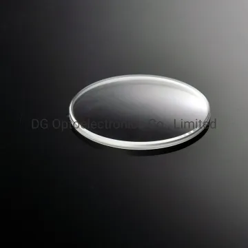 Custom Round Sapphire Windows with Precision Holes