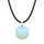 Collier pendentif aux pommes en 3D Opalite pour les filles