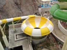 Safety Water Park Super Space Bowl Water Slide / Auqa Slide