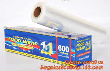 PVC cling film cling wrap, plastic wrap, food grade PVC cling film, self adhesive shrink wrap cling film