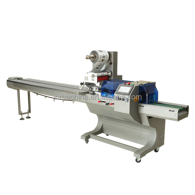 Máquina servo automática de embalagem de biscoitos Servo automatic biscuit packing machine