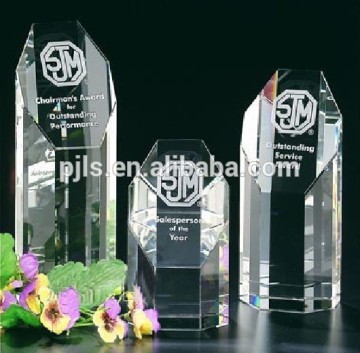 Crystal Trophy; Crystal Award; Crystal Plaques