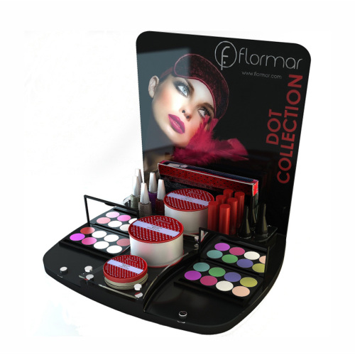 Kartonnen cosmetisch display shop ontwerp make -up display plank