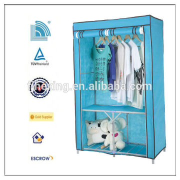 2014 Double door non woven bedroom wardrobe ,wardrobe design