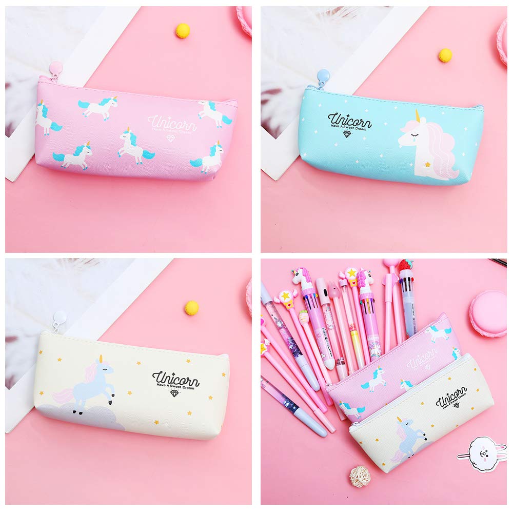 Unicorn Pu Pencil Case 2 Unicorn Pu Pencil Case 2