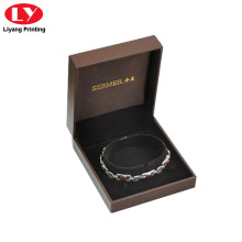 Boîte cadeau Bracelet en carton personnalisé Close élastique