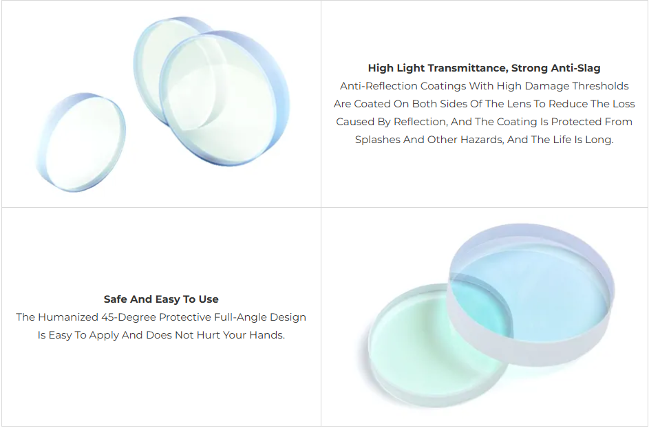 safety laser optical window