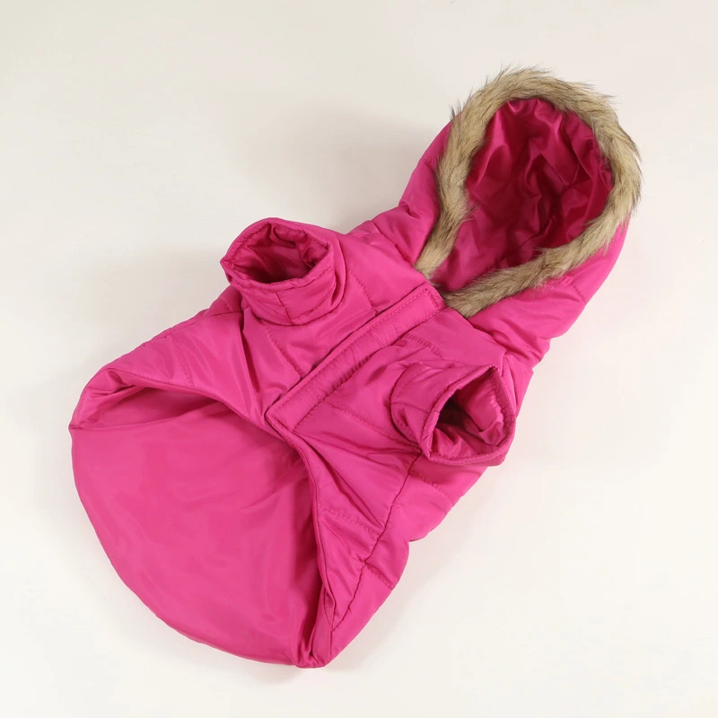 Pet Clothes Dog Clothes with Embroidered Dog Clothes Warm and Thick Pet Clothes