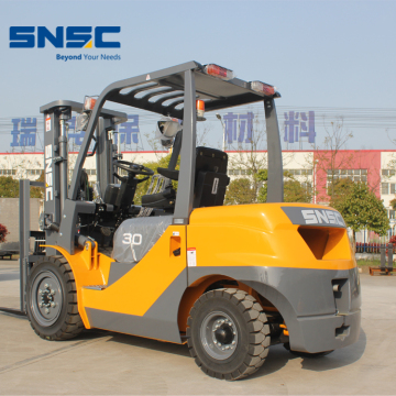 3 Tons Diesel Powered Forklift for Container Used