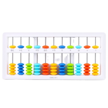 High-Quality Deli 74320 Abacus for Grade 2 Elementary School Students - Volume 2, Mathematics, Abacus Mind, Abacus Counter
