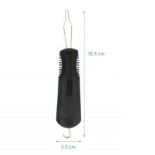 Durable Button Hook Aid Zipper Puller for Easy Dressing