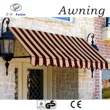 acrylic fabric retractable awning aluminum retractable awning