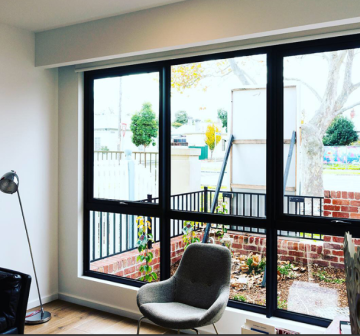 Thermal Break Aluminum Laminated Glass Fixed Window