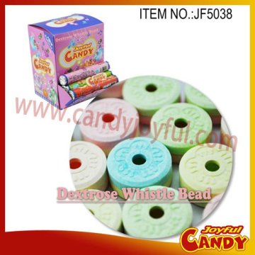 Dextrose whistle candy