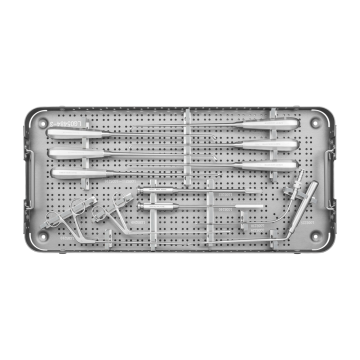 MED機器のコンテナとトレイ