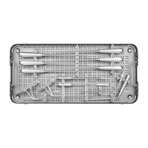 Instruments MED avec plateaux de stérilisation