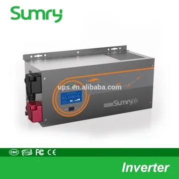 Remote control function solar power inverter 12v 220v 3000w with battery charger