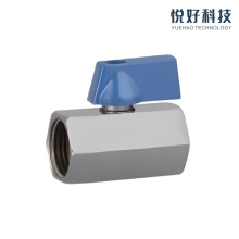 ISO228 Compliant Brass Gas Valve with Plastic Handle