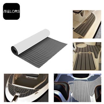 Melors EVA Boat Flooring Feuille de rembourrage en faux teck