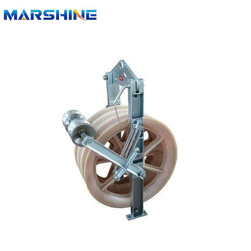 Five Wheels Conductor Pulleys Stringing Blocks