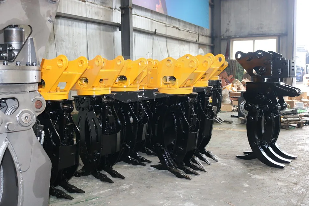 Excavator Grapple for Excavator Excavator Mechanical Wood Grapple