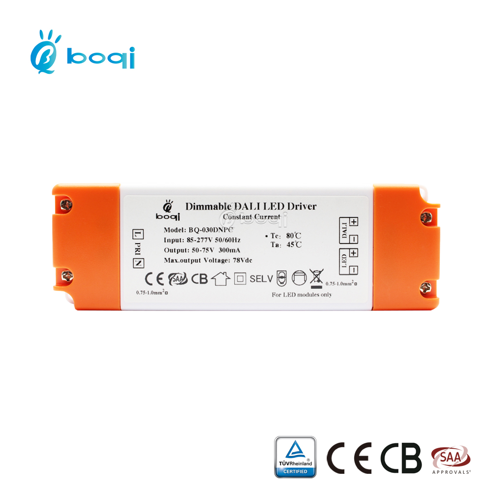 Factory IP20 DALI dimming dimmable led driver 24w AU EU standard
