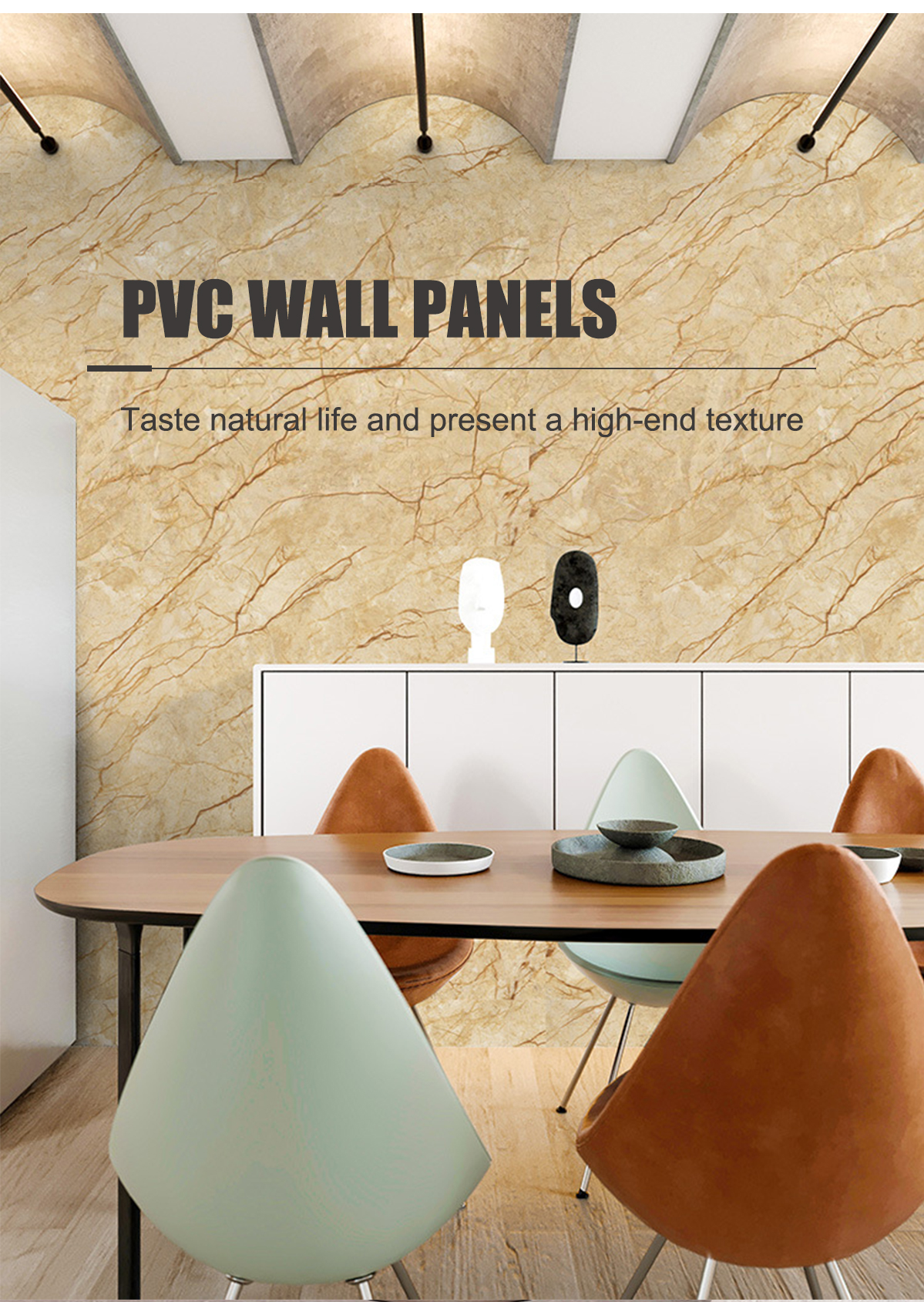 Decorative Pvc Marble Wall Panels: A Versatile Solution For 3d Interior ...