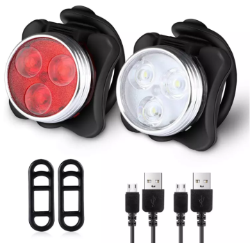 Multifunction Bike light USB Rechargeable