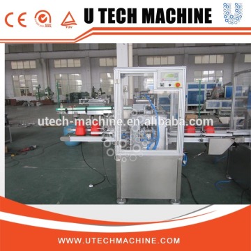 Automatic bottle neck trimmer machine for milk bottle