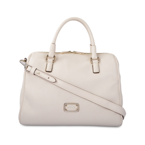 Sac fourre-tout en cuir pour femmes de tous les jours, beige