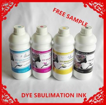 Bulk sublimation continuous ink jet printer inks